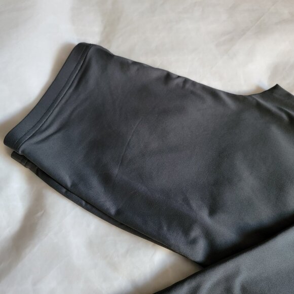 Hue Highrise Leggings Gray Travel Activewear Athleisure Women Size Medium - Picture 5 of 7